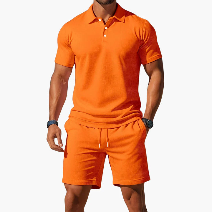 Damian - Breathable Polo Set