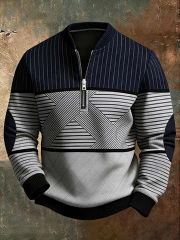 Anvar - Soft-Touch Half-Zip Jumper