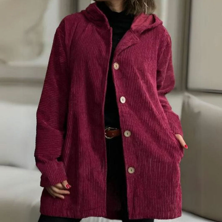 Calandra - Stylish Casual Hooded Coat