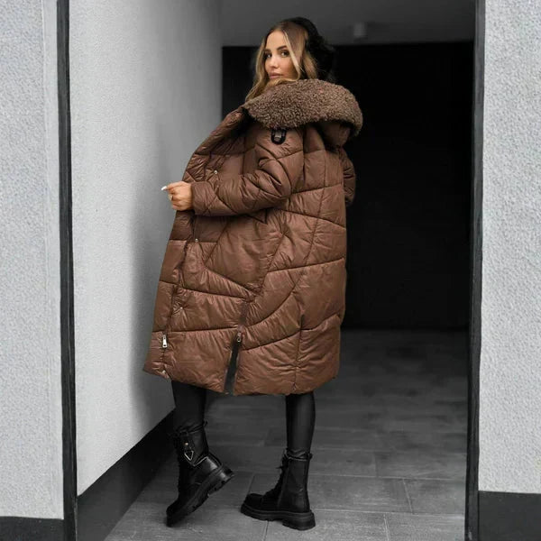 Norelline - Quilted Hooded Coat