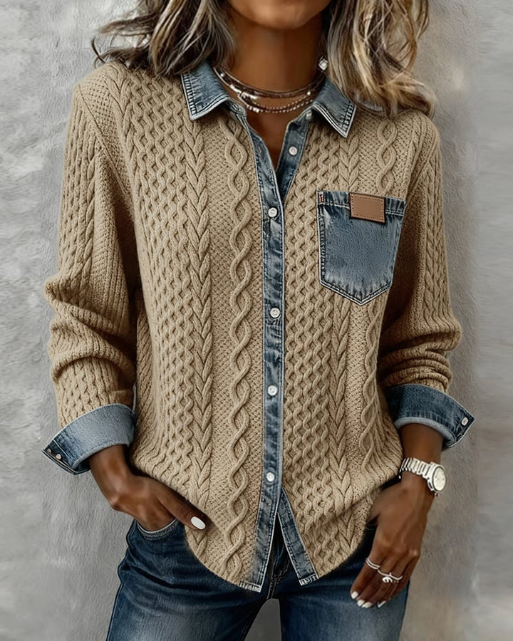 Arlette - Stylish Casual Sweater Shirt