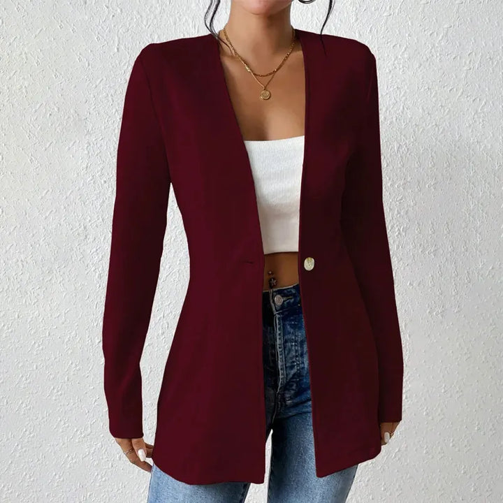 Alivienne - Tailored Single Button Blazer