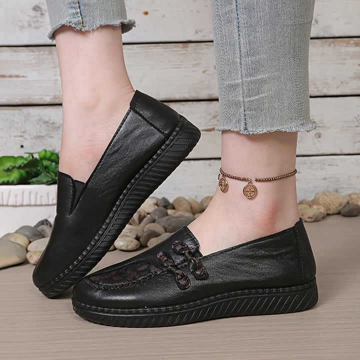 Faela - Cushioned Slip-On Loafers
