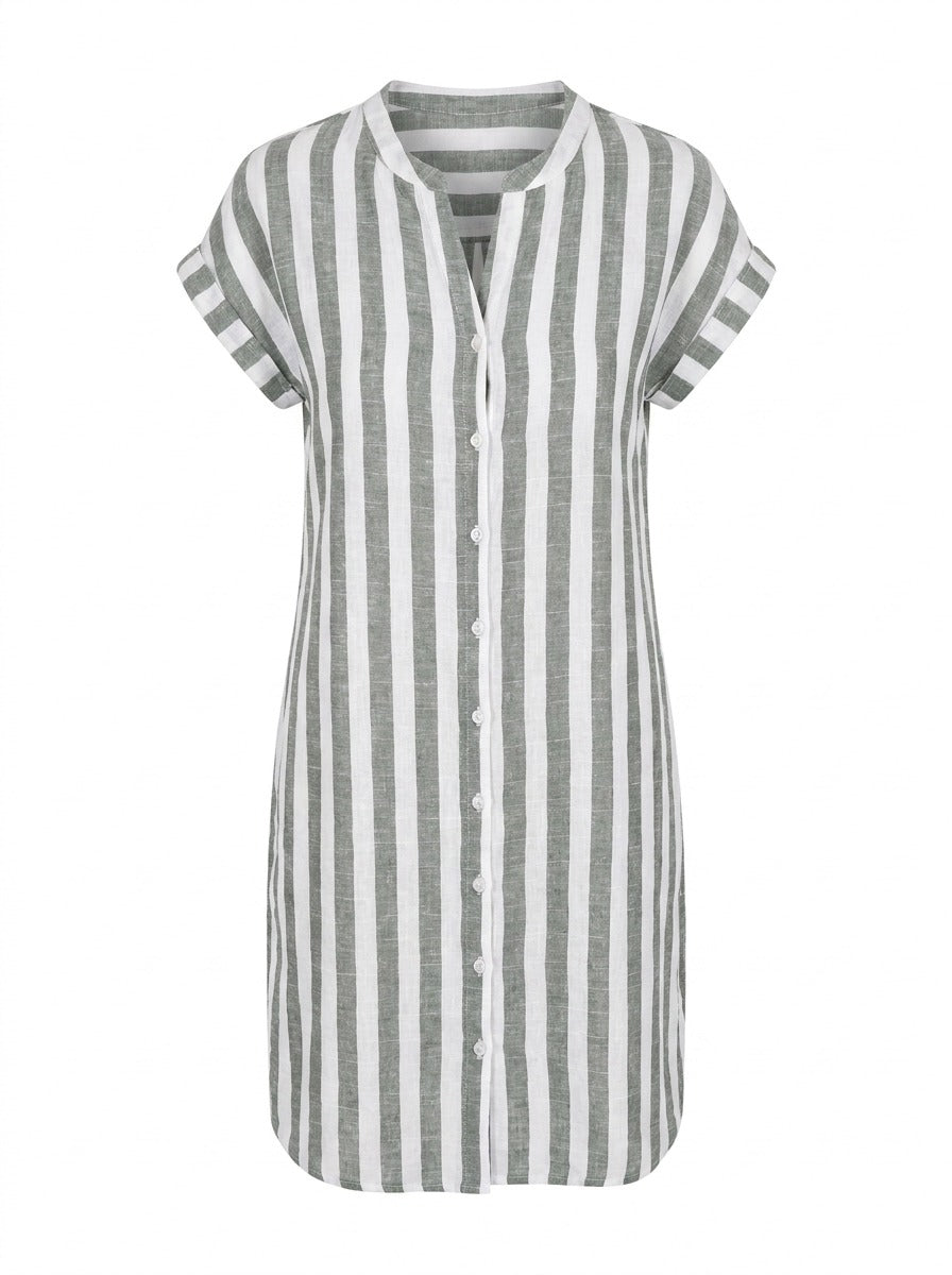 Camelia - Fluid Shirt Dress