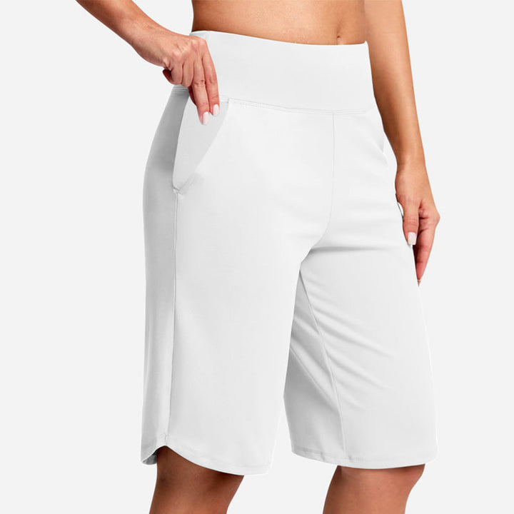Kendall - High Waist Pocket Biker Shorts