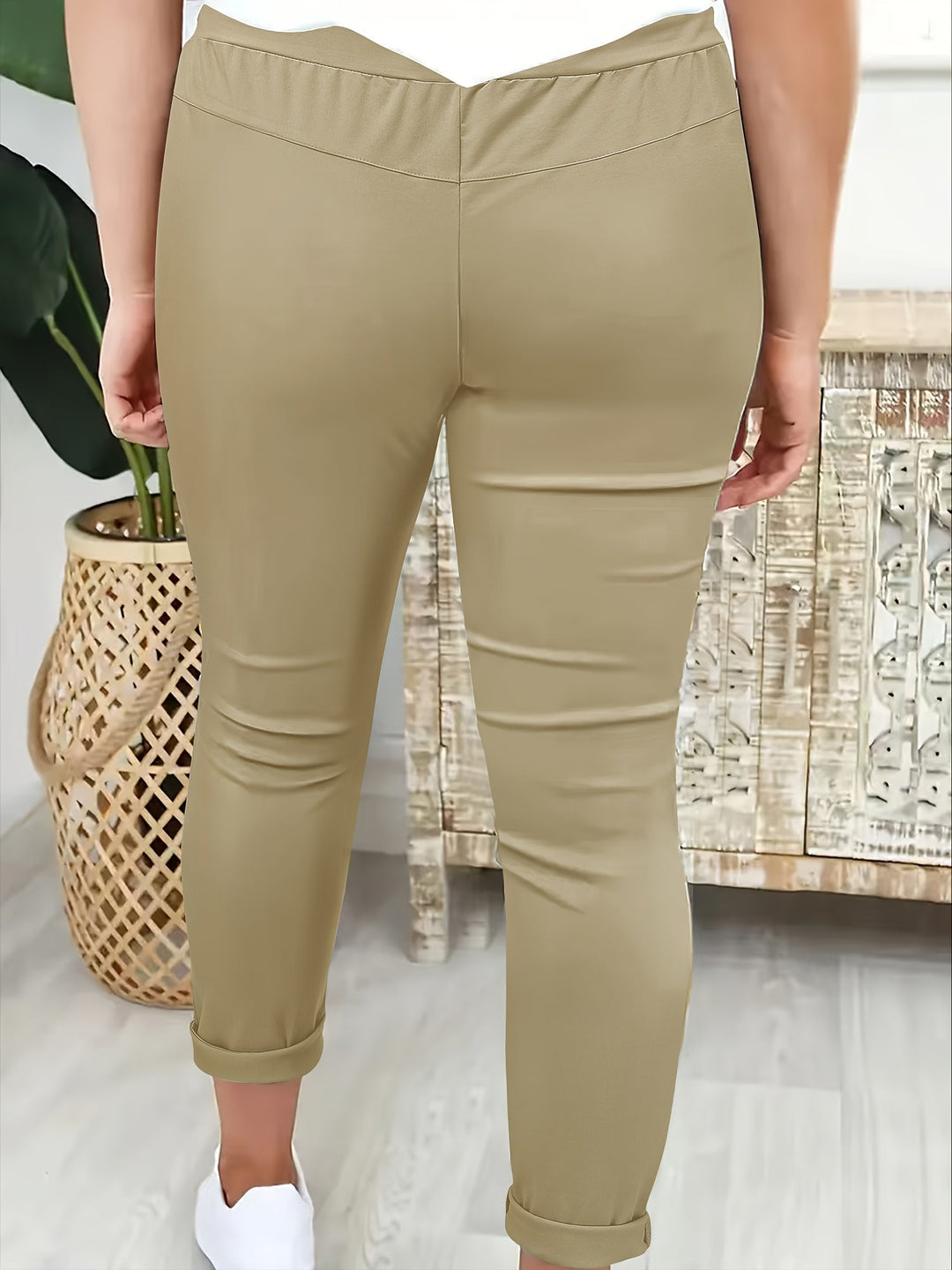Tansy - Tailored Stretch Drawstring Trousers