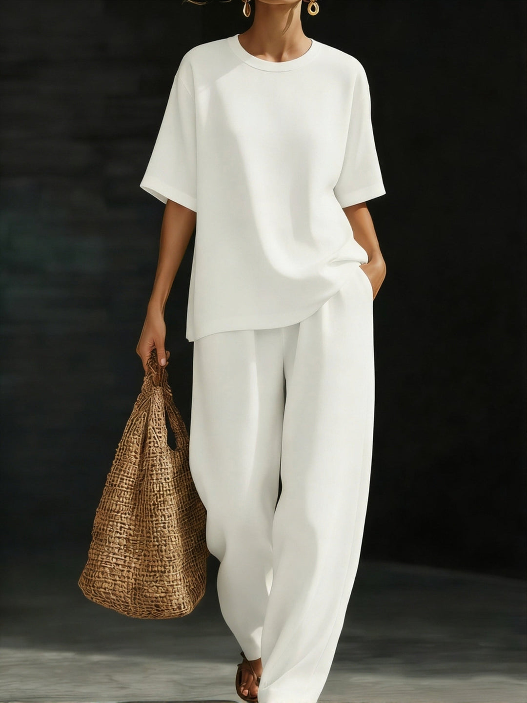 Carenza - Oversized Two Piece Set