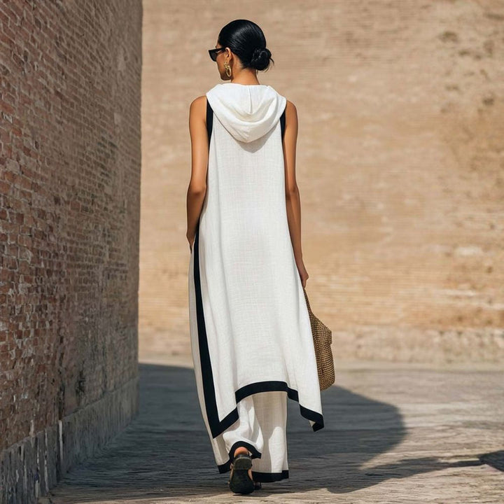 Solenique - Flowing Asymmetrical Two Piece Set