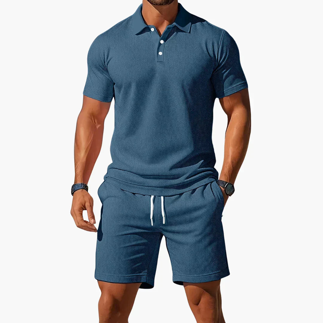 Damian - Breathable Polo Set