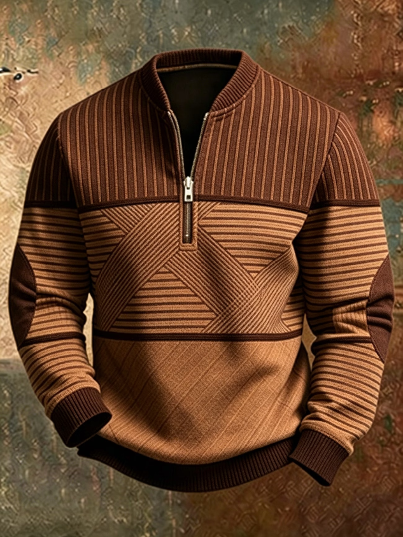 Anvar - Soft-Touch Half-Zip Jumper