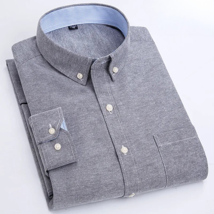 Edison - Premium Long-Sleeve Button-Down Shirt