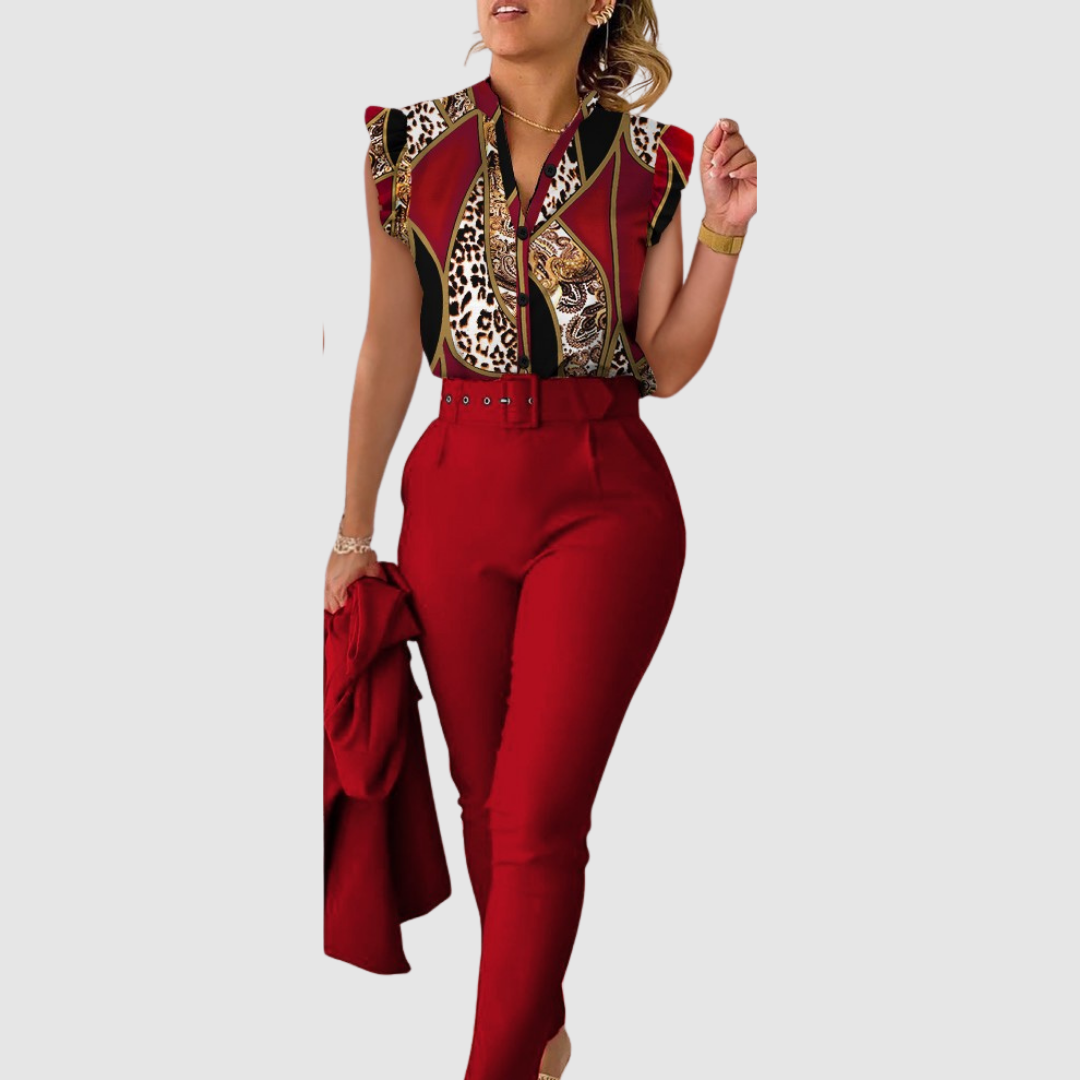 Ginevra - Soft-Touch Boho Two-Piece Set