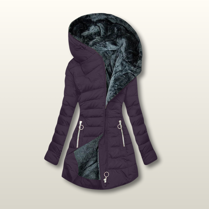 Charlotte - Stylish Casual Hooded Coat