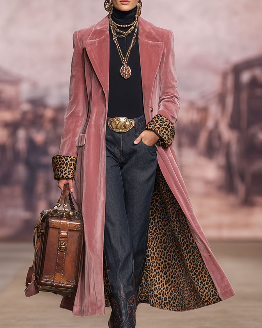 Adalie - Soft-Touch Long Tailored Coat