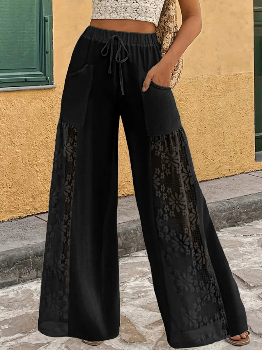 Carlotta - Lightweight Lace Trousers