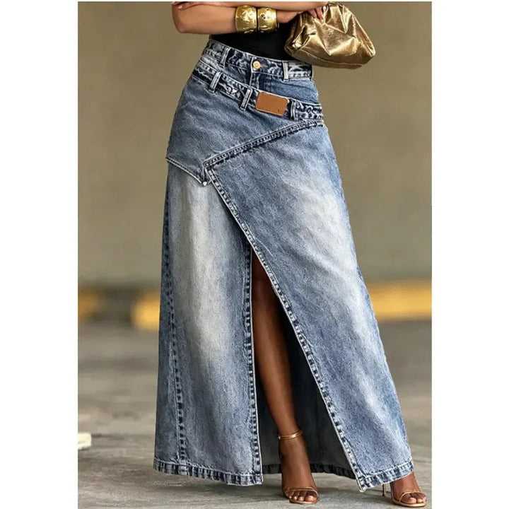 Solina - Structured Layered Maxi Skirt