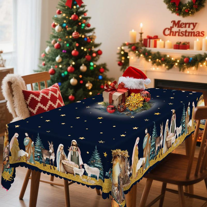 Isanisse - Christmas Decorative Tablecloth