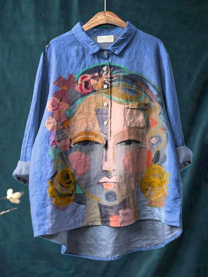 Maxine - Soft-Touch Casual Shirt