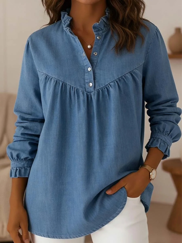 Elvaen - Soft-Touch Blouse