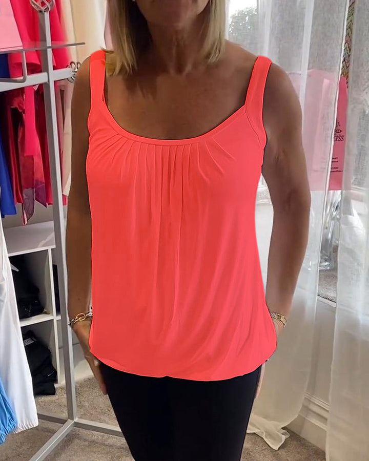 Corina - Soft-Touch U-Neck Tank Top