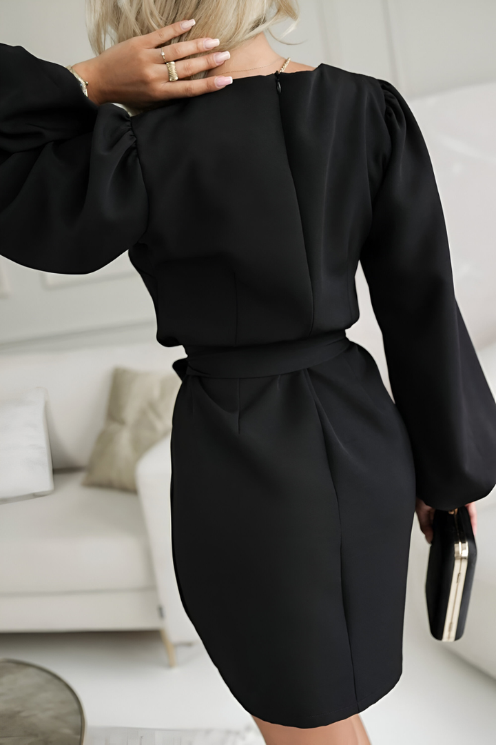 Trinity - Elegant Casual Belted Dress