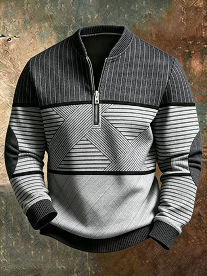 Anvar - Soft-Touch Half-Zip Jumper