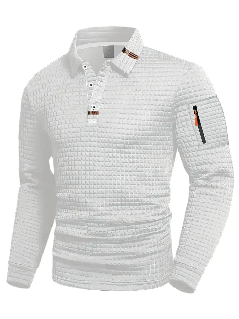 Reeve - Textured Polo Shirt