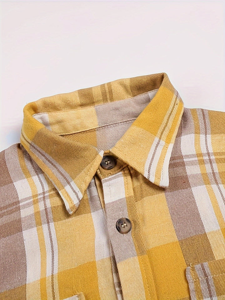 Nadira - Breezy Gingham Shirt