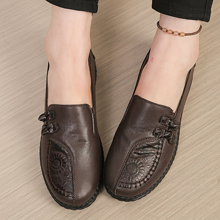Faela - Cushioned Slip-On Loafers
