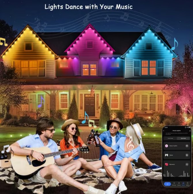 Leah - RGB LED Exterior Lighting