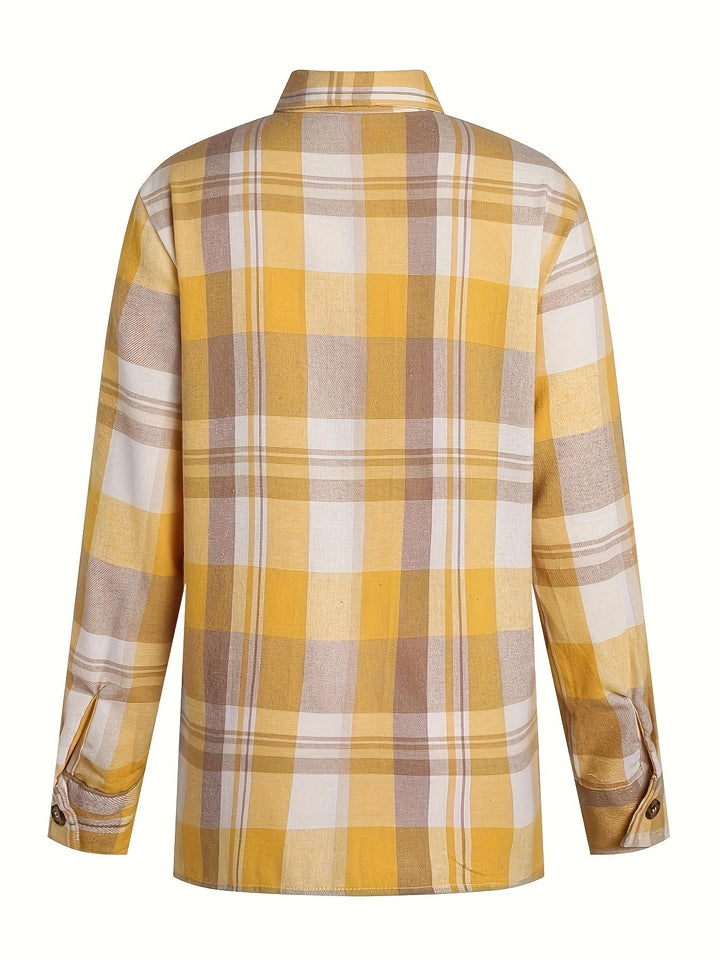 Nadira - Breezy Gingham Shirt