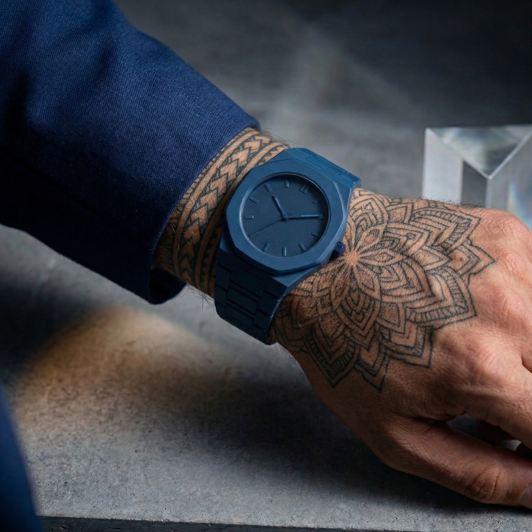 Nevrick - Stealth Octagonal Watch