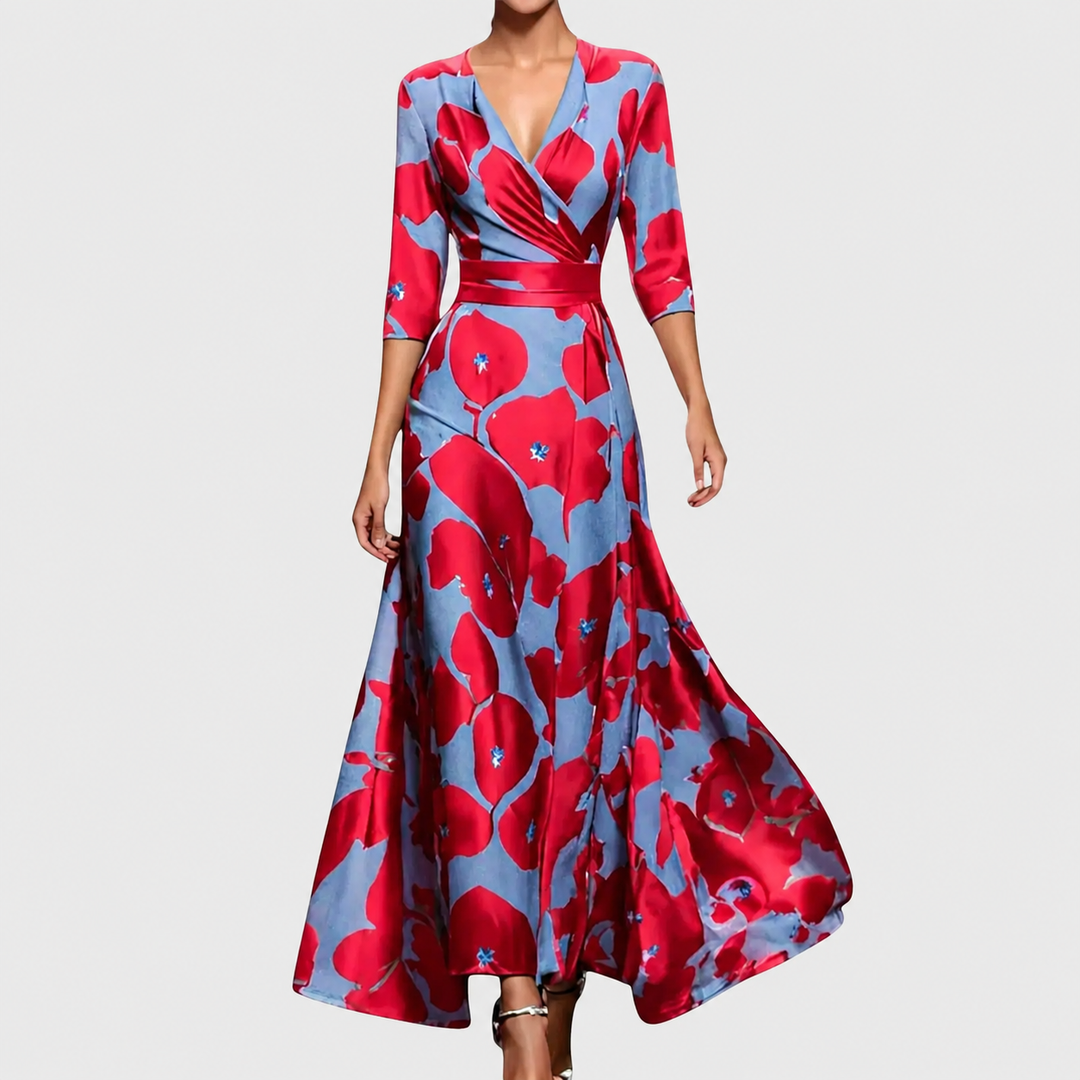 Floriana - Soft-Touch Maxi Dress