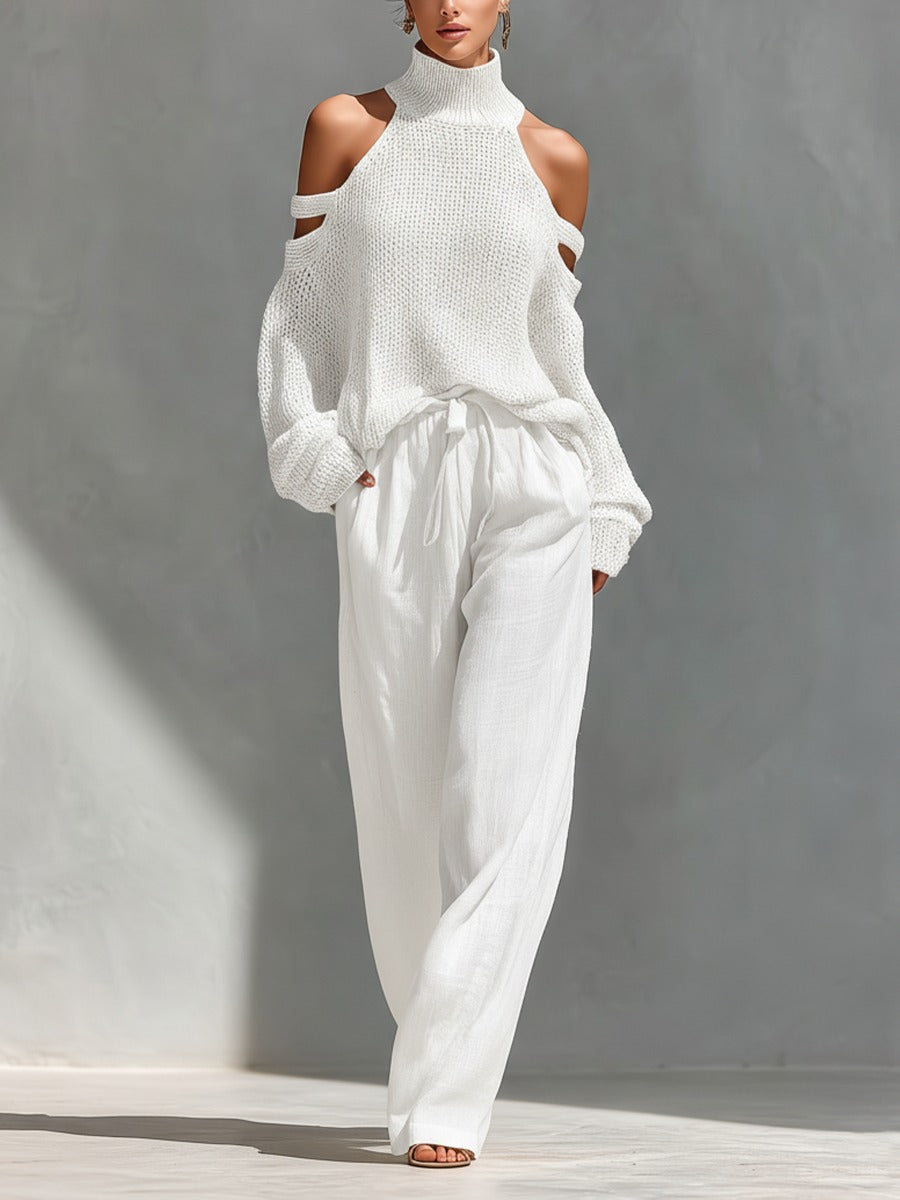 Nerys - Soft-Touch Two-Piece Set