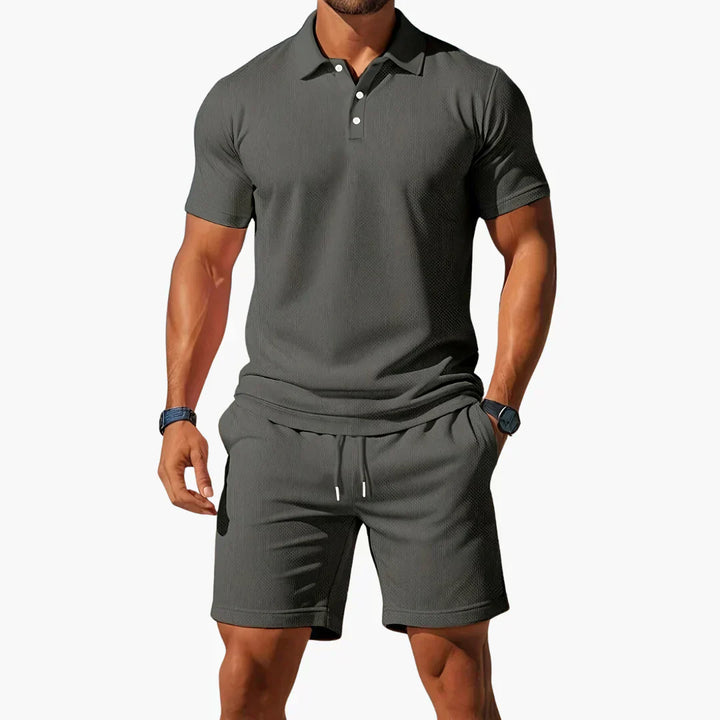 Damian - Breathable Polo Set