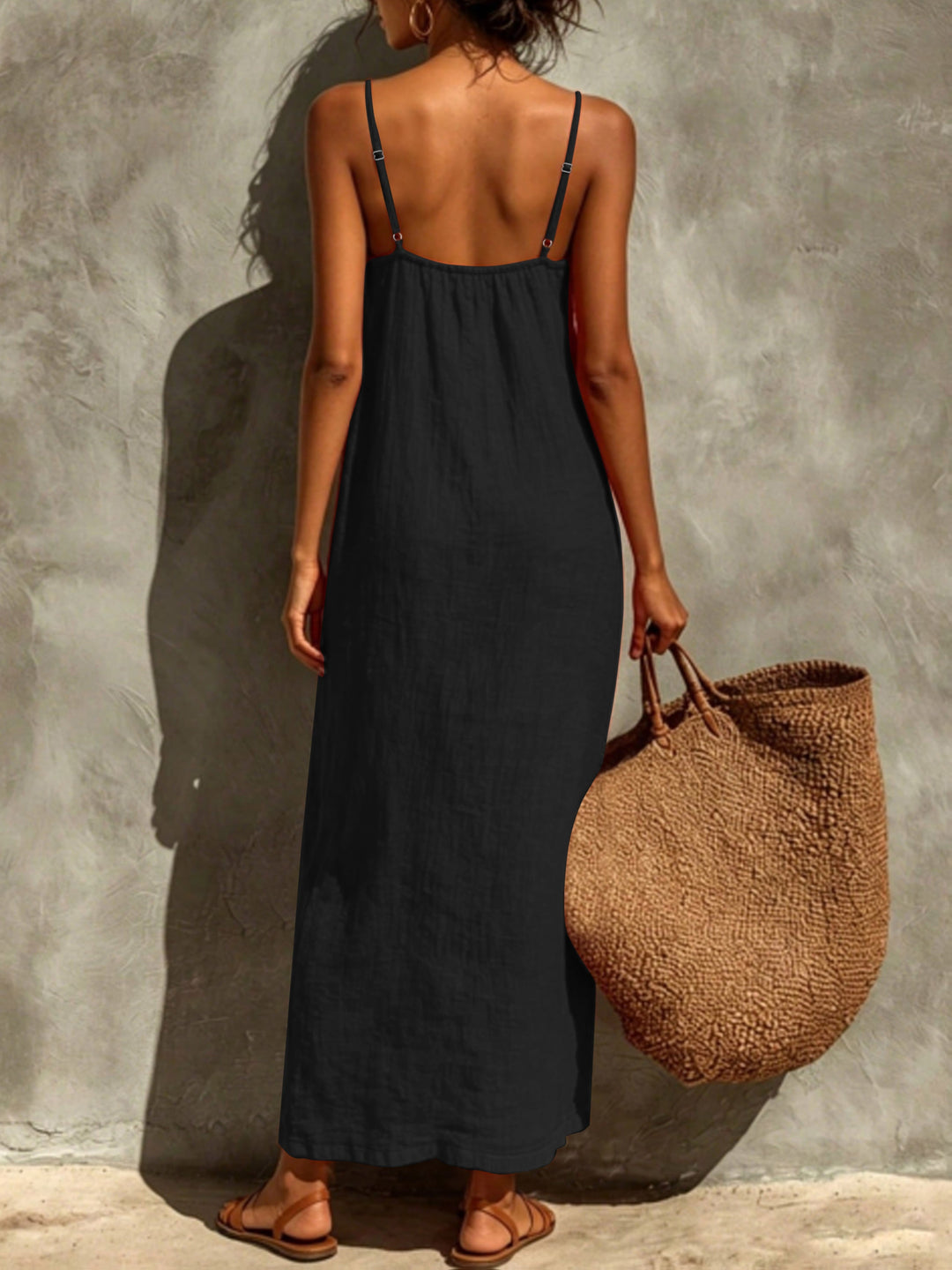 Ismeralda - Lightweight Strappy Maxi Dress