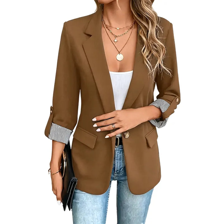 Neravelle - Tailored Roll Sleeve Blazer