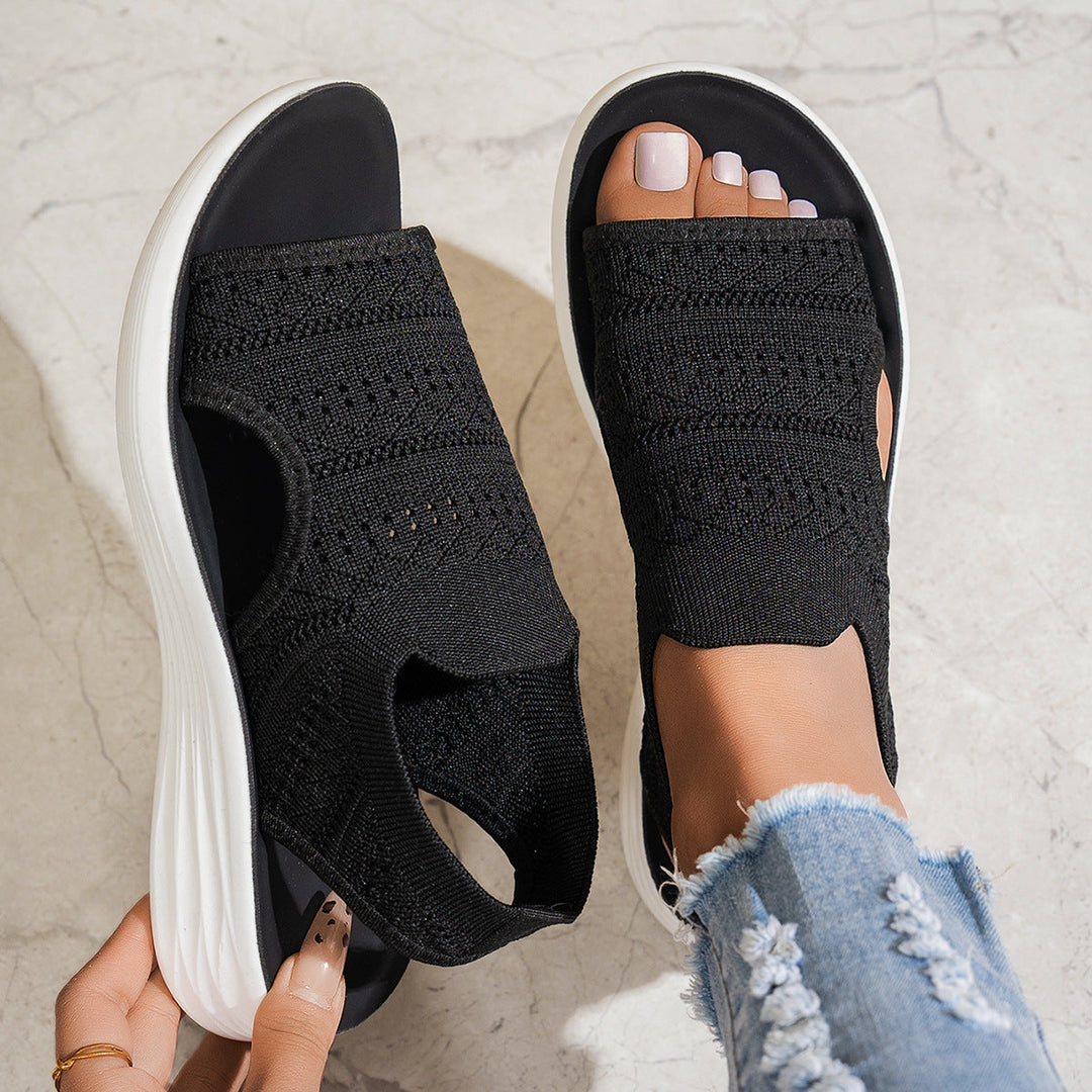 Aerin - Cushioned Platform Sandals