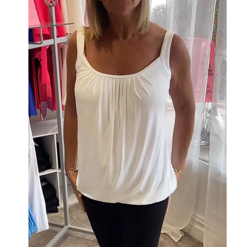 Corina - Soft-Touch U-Neck Tank Top