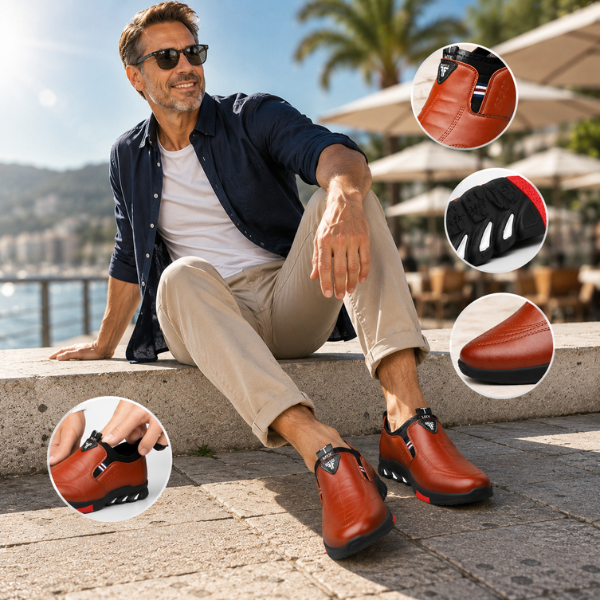 Saevan - Premium Lightweight Non-Slip Dress Shoes