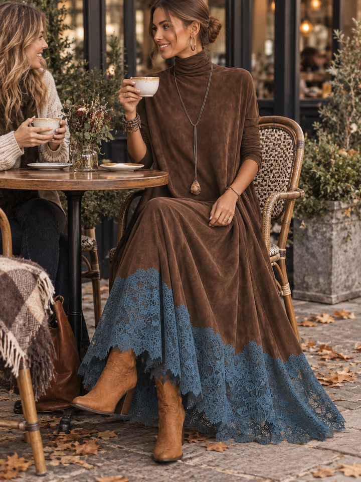 Lavina - Soft-Touch A-Line Maxi Dress