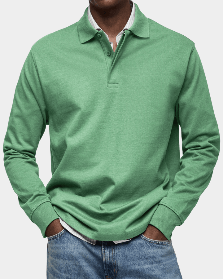 Taevan - Textured Knit Polo