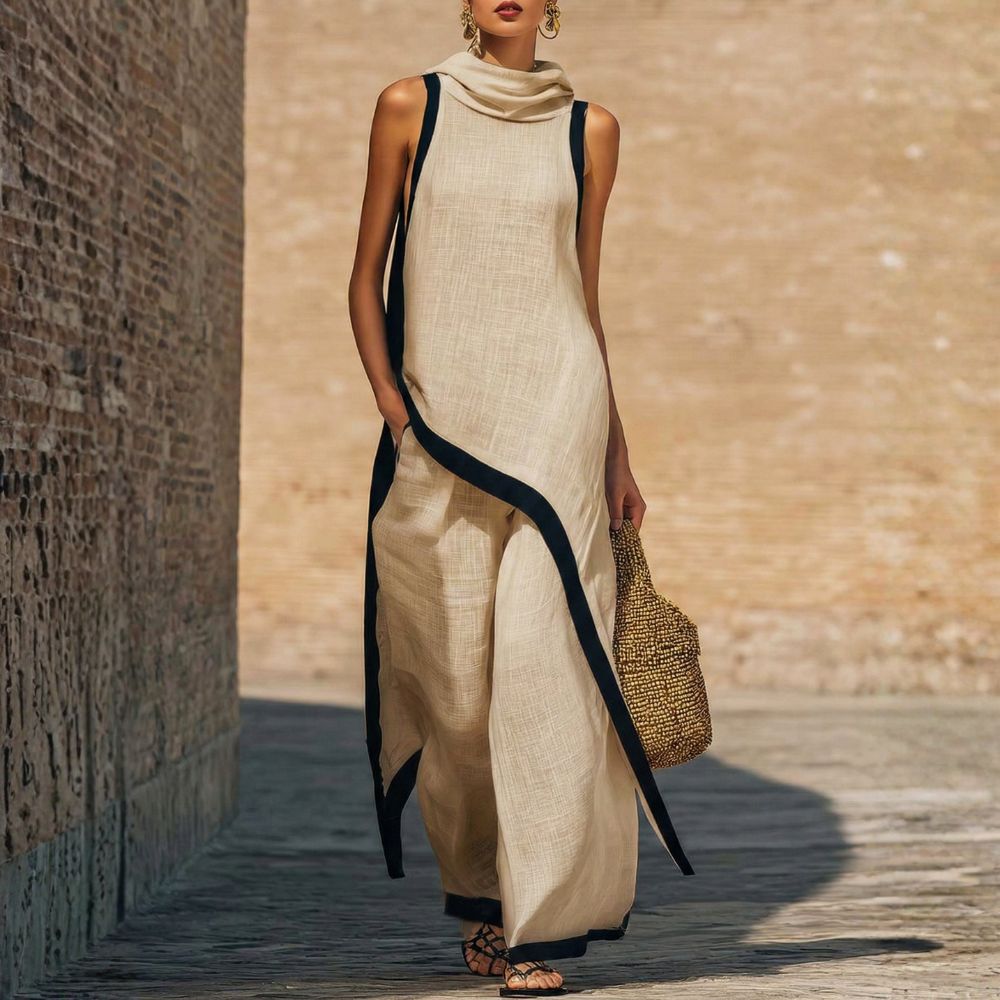 Florine - Sleeveless Layered Two Piece Set