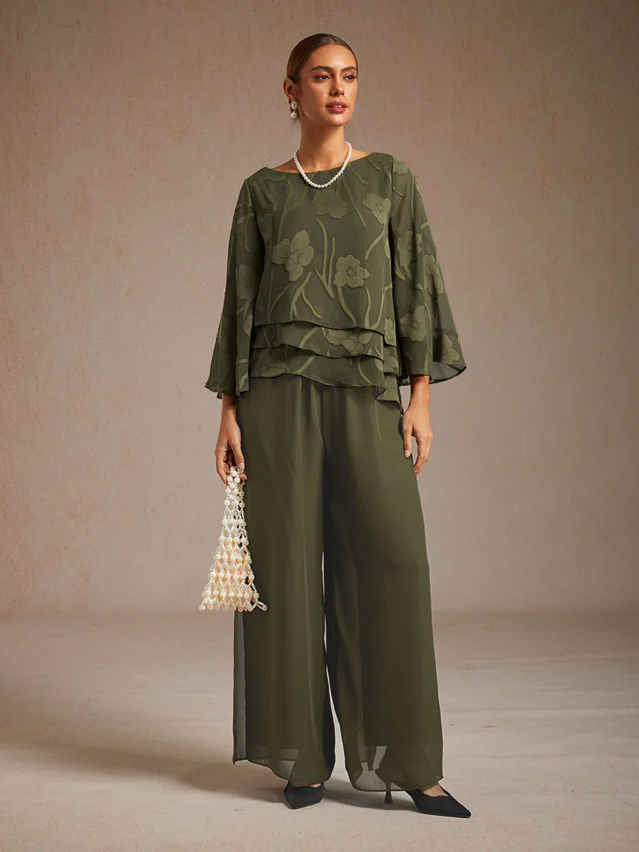 Tairess - Wide Leg Trouser