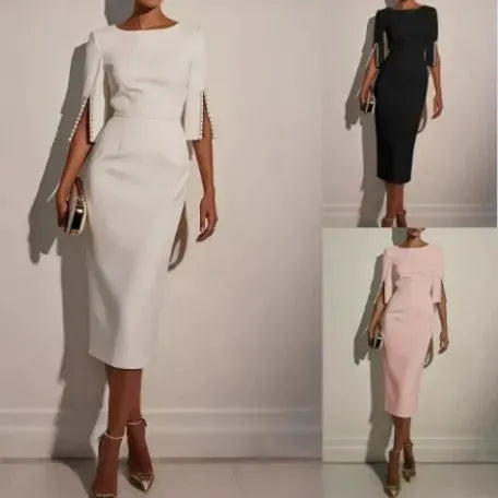 Anneliese - Soft-Touch Stretch Pencil Dress