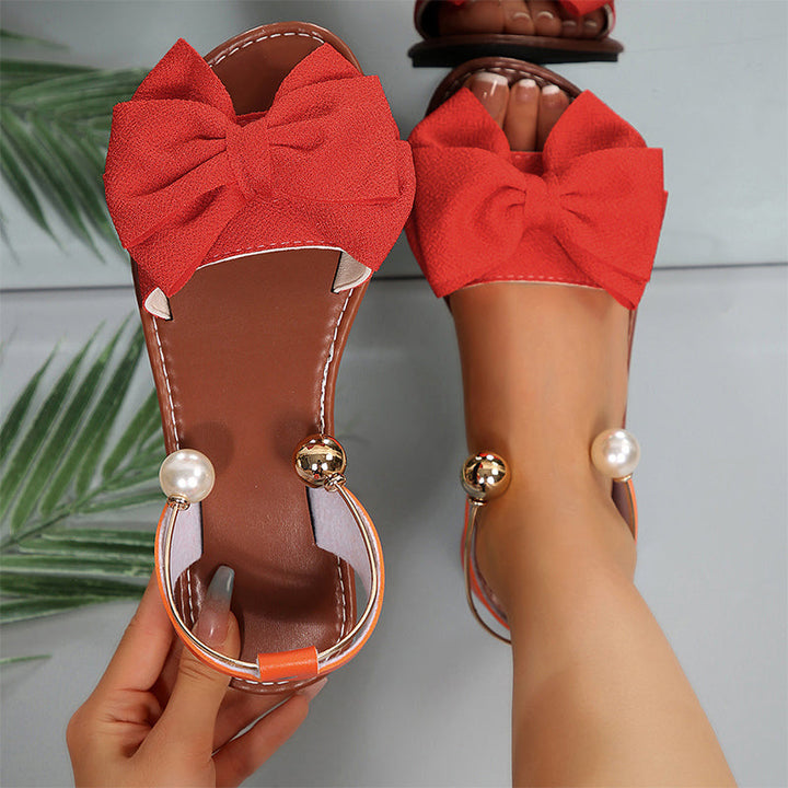 Elinette - Luxe Slip-On Sandals