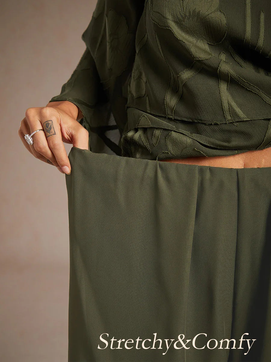 Tairess - Wide Leg Trouser