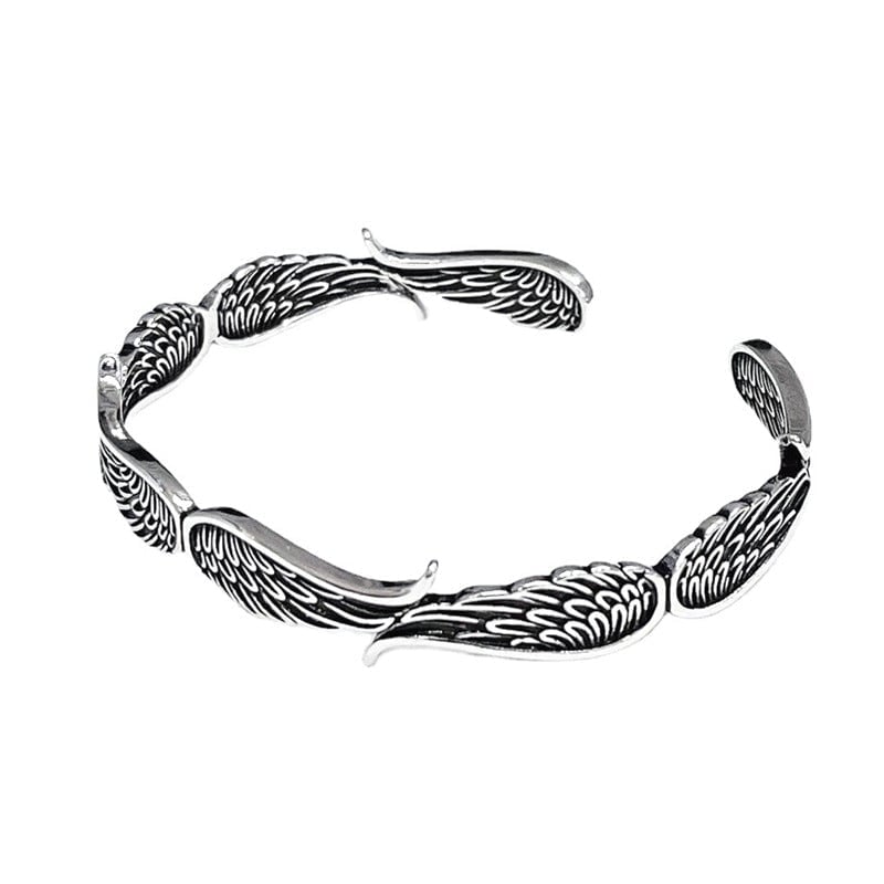Raveya - Polished Angel Wing Bracelet