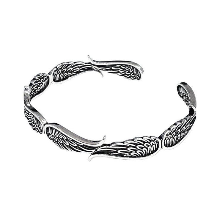 Raveya - Polished Angel Wing Bracelet
