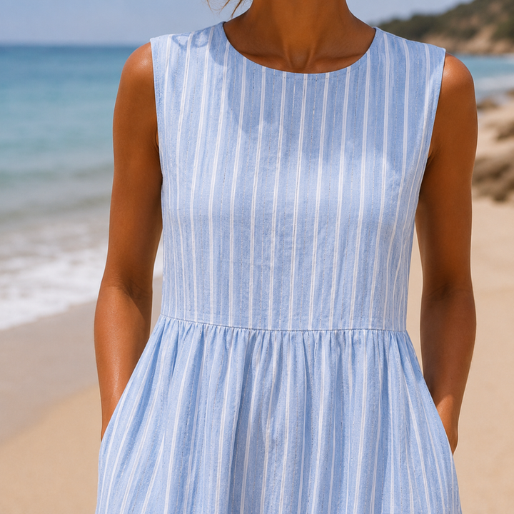 Natasha - Lightweight Striped Dress